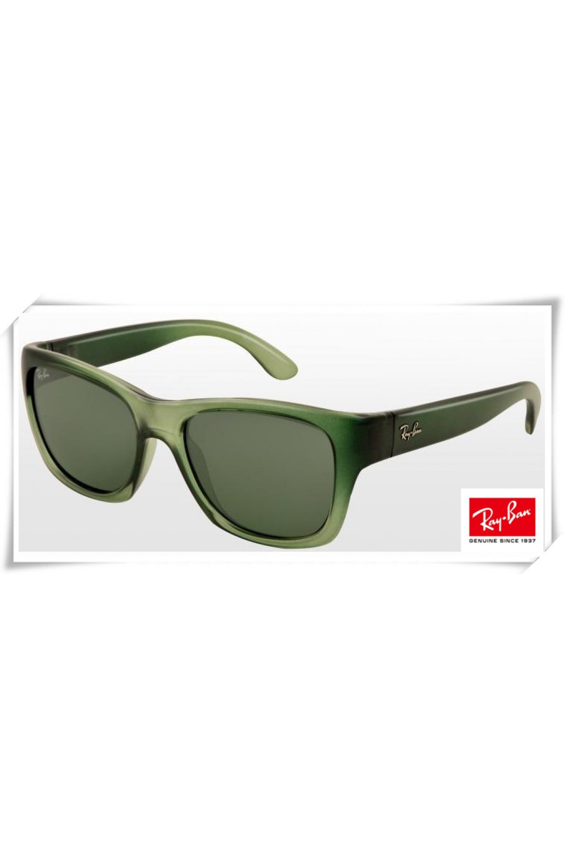ray ban sunglasses green frame